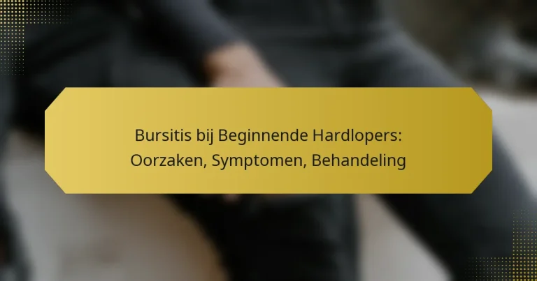 Bursitis bij Beginnende Hardlopers: Oorzaken, Symptomen, Behandeling